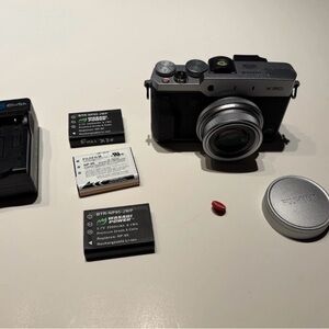 Fujifilm X30 Black and Silver Digital Camera